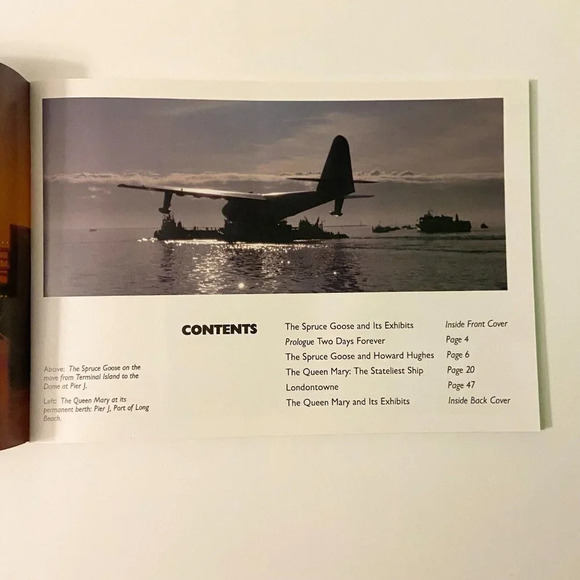 Vintage 1985 The Queen Mary and the Spruce Goose Souvenir California Brochure - Picture 8 of 16